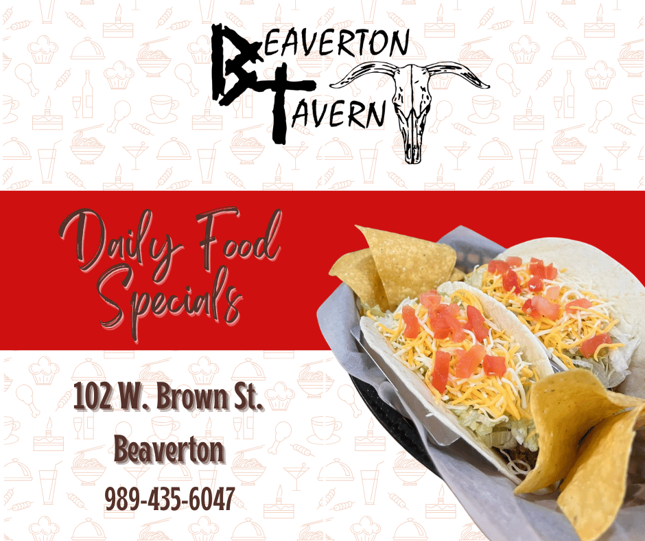 Beaverton Tavern Food Specials