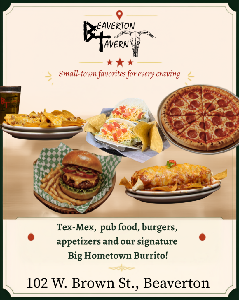 Beaverton Tavern Small Town Dining